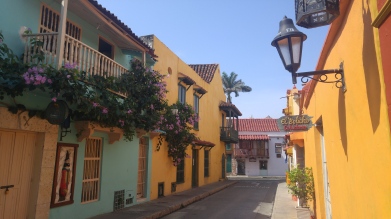 Calle de Cartagena de Indias.